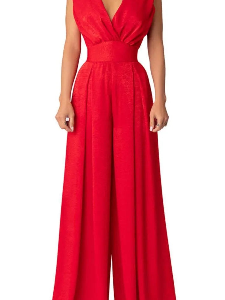 Viva Damen Jumpsuit – Elegante Freizeitkleidung aus Polyester