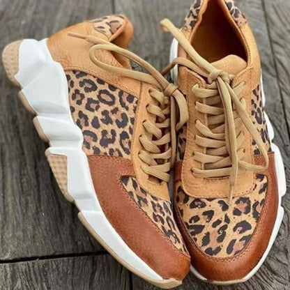 Zelia – Sneaker mit auffälligem Animal-Print für Damen