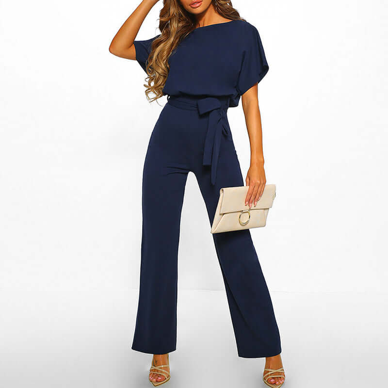 Schlichter und schicker jumpsuit für damen