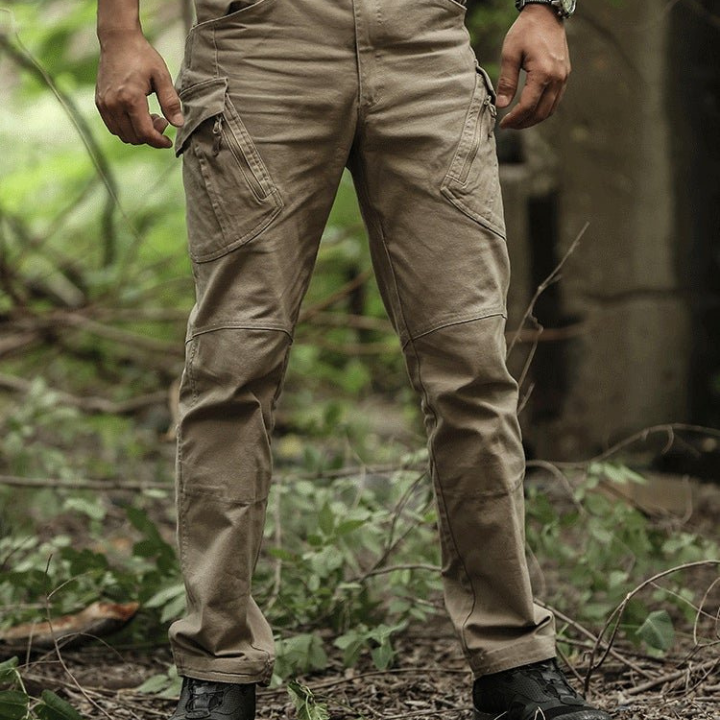 Herren Outdoorhose | Taktische Stretch-Freizeithose aus Polyester