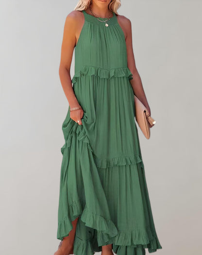 Maxikleid Ärmellos Sommerkleid Damen - Leicht und Elegant