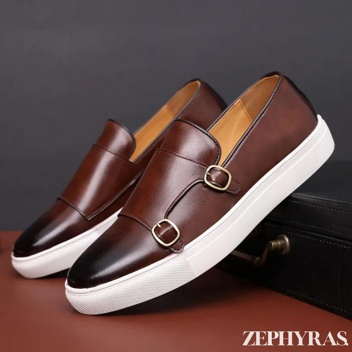 Herren Loafers Leder Elegantes Design