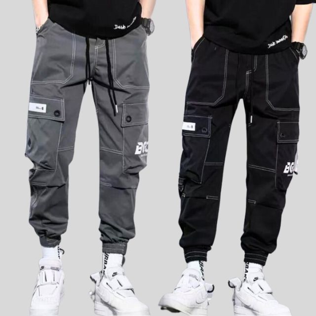 Dima - Utility-Cargohose mit Multi-Taschen-Design für Herren