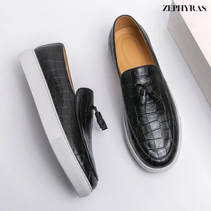 Herren Lederloafers Elegante Schuhe