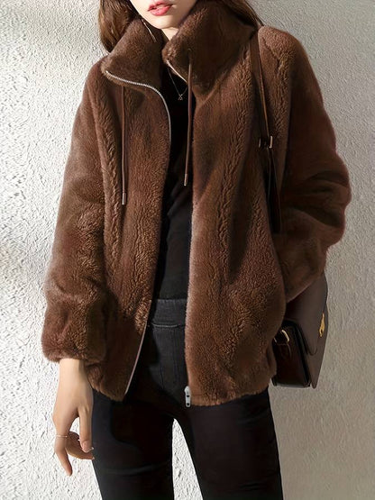 Trayci – Teddyjacke mit Taschen für gemütliche Wintertage