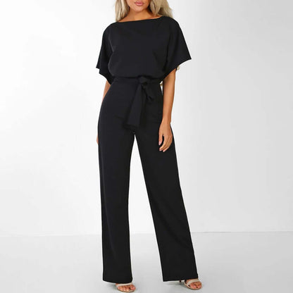 Schlichter und schicker jumpsuit für damen