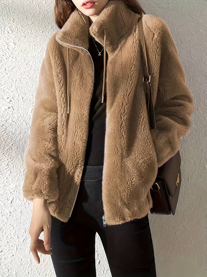 Trayci – Teddyjacke mit Taschen für gemütliche Wintertage