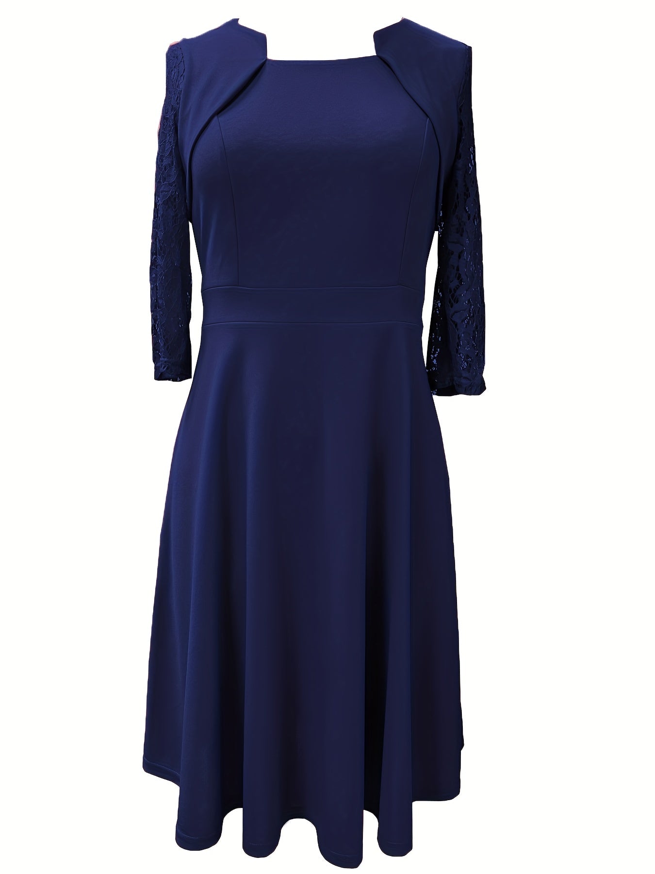 Elegante Damenkleid aus Polyester – Ideal für Freizeit und besondere Anlässe