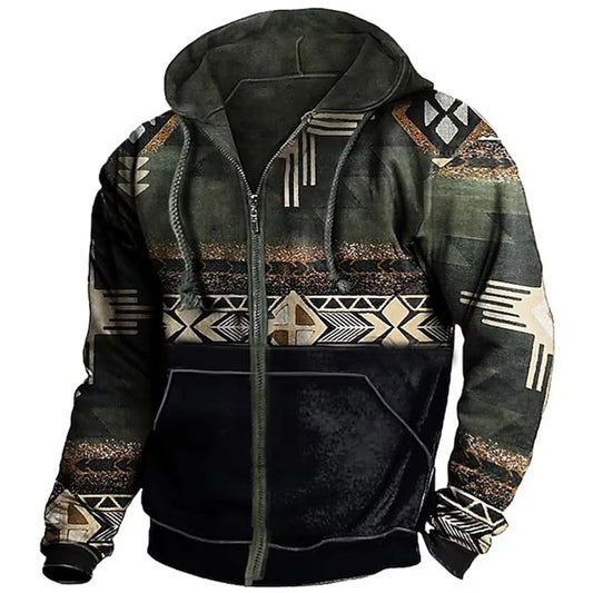 Maverick - Retro Outdoor Jacke Vintage Herren Hoodie