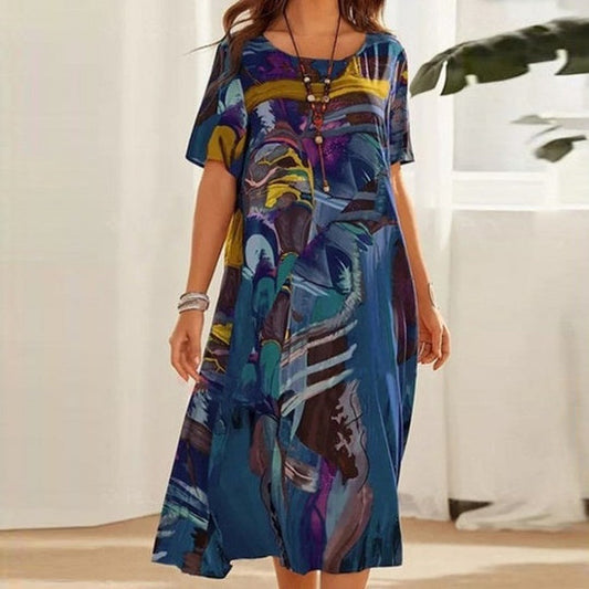 Lässiges sommerkleid für damen