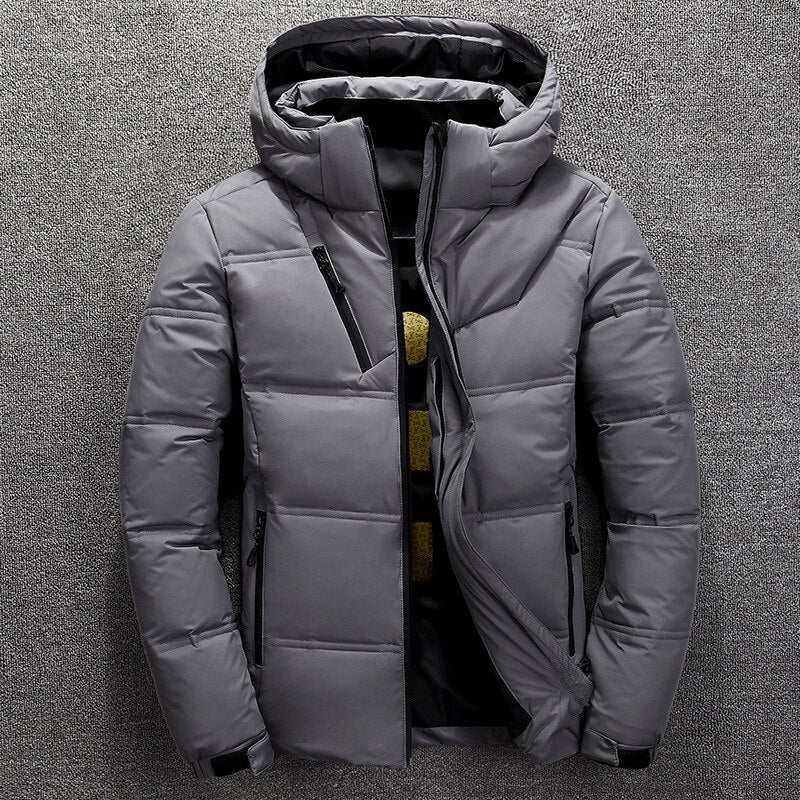 Leif - extra warme abnehmbare Winterjacke mit Kapuze