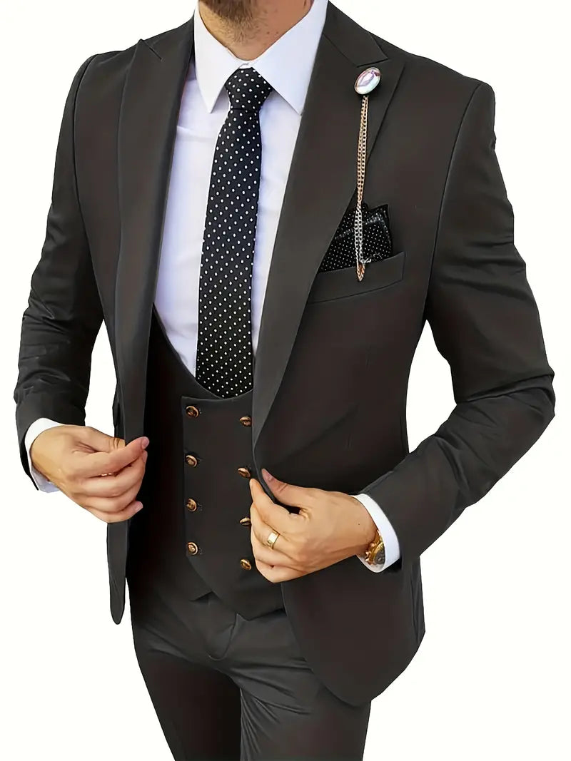 Herren Anzug – Eleganter Business Anzug aus Nachhaltigem Material