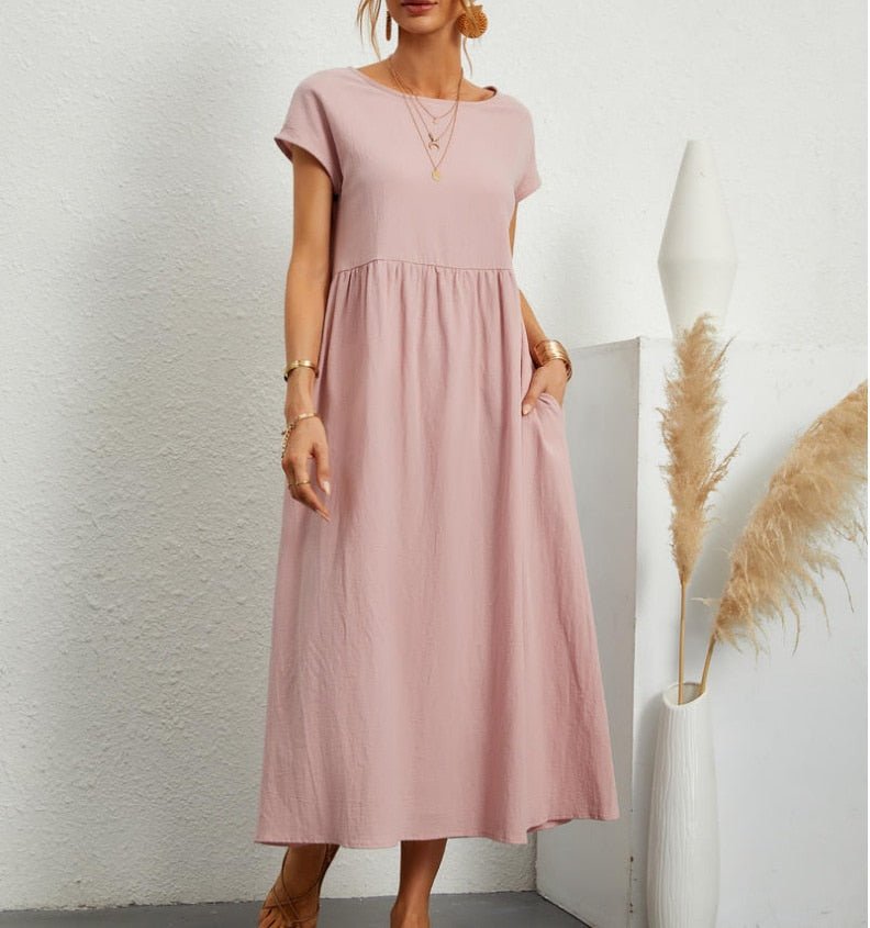 Leichtes Sommerkleid für Damen – Luftiges Freizeitkleid