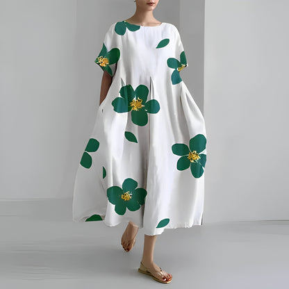 Blumenkleid mit floralen Mustern – Luftig, Nachhaltig und Perfekt für den Sommer